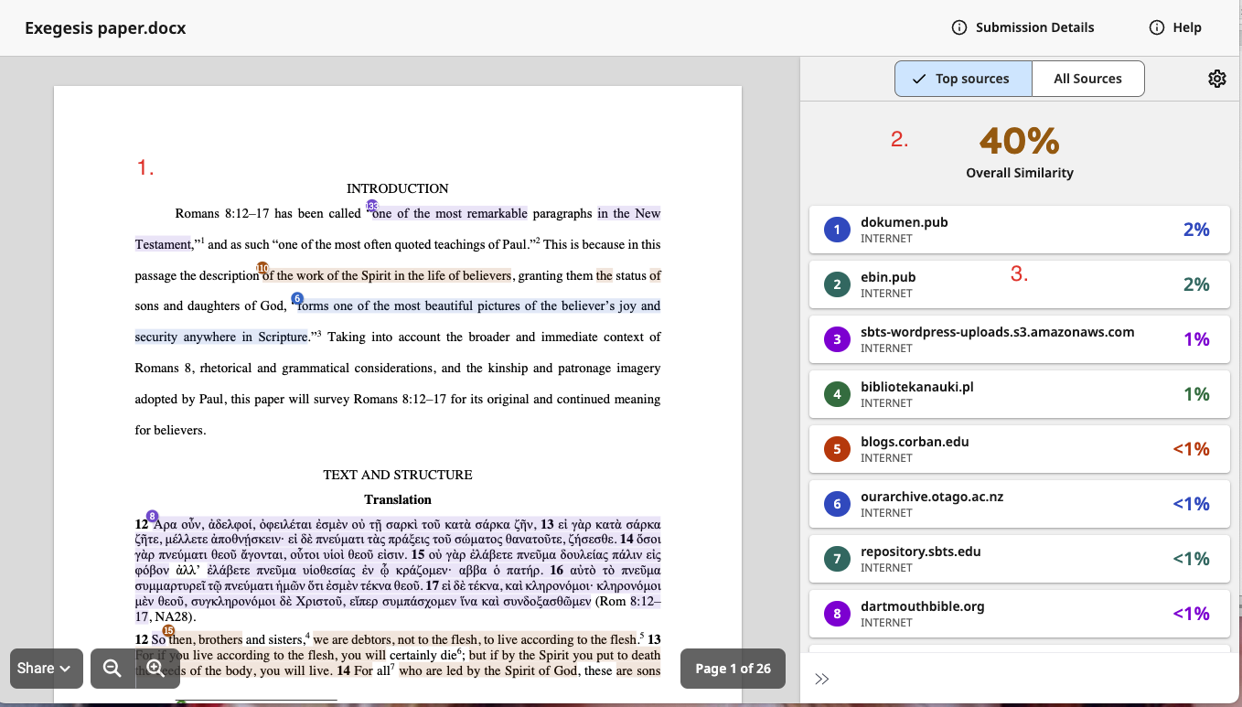 Turnitin Plagiarism Checker Pakistan